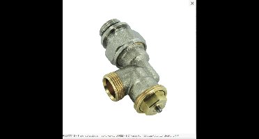 Comap R807E thermostatische kraan 1/2XM22 haaks verkeerd O-R.