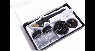 Airbrush Complete Set Slang + adapter + Accessoires