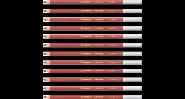 Kleurpotloden STABILO CarbOthello kalkpastel c.m. rood | 12 stuks