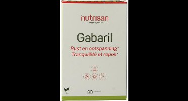 Nutrisan Gabaril 30 Vegetarische capsules