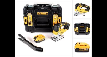DeWalt DCS 334 NT accu pendelzaag 18V borstelloos + 1x accu 4,0Ah + TSTAK - zonder oplader