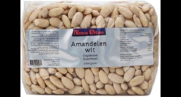 Nova Vitae - Amandelen - Wit - Ongebrand - Geblancheerd - 1000 gram