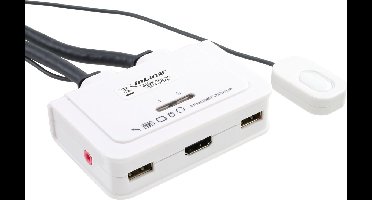 InLine® KVM Switch 2 Port HDMI USB with Audio