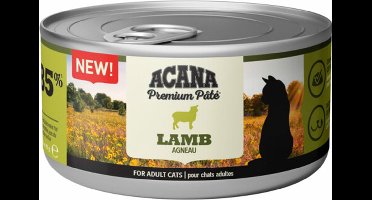 Acana Premium Kattenvoer Pâté Lamb - 24 x 85 gr - Voordeelverpakking