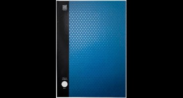 Soho Schrift College Blanco A4 - Blauw - Gratis Verzonden