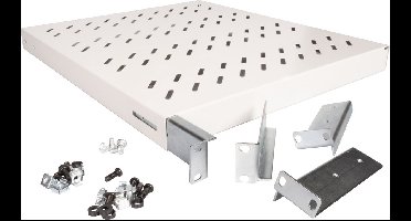 ROLINE 19-inch plank 1 U, 550 mm diep 50 kg grijs