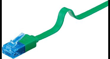 Wentronic CAT6A Netwerkkabel - RJ45 - Groen - 0.5 m