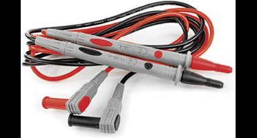 HT Instruments 4324-2 Veiligheidsmeetsnoer 1.5 m Rood, Zwart 1 set(s)