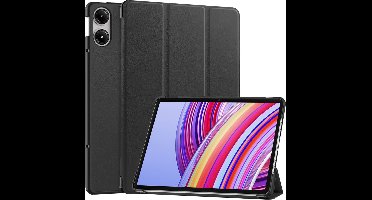 Just in Case tablet Hoes geschikt voor Xiaomi Redmi Pad Pro (4G/5G)- TriFold Bookcase - Zwart