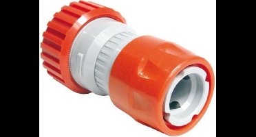 Wovar Slangkoppeling met Waterstop | Sproeier naar Tuinslang 3/4 inch | Per Stuk