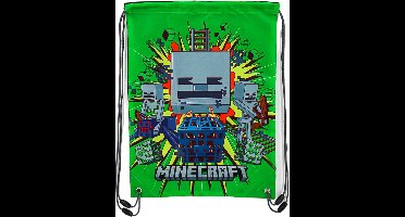 MINECRAFT Zwemtas Sporttas Groen