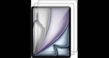 Screenprotector geschikt voor iPad Air 13 inch 2024 - 2x Gehard Glas Screen Protector GlassGuard
