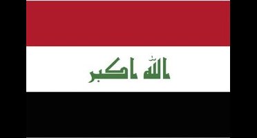 Vlag Irak 90x150cm