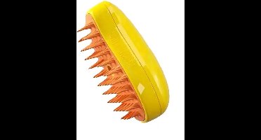 Kattenborstel - Kattenkam - kattenborstel stoom - 3 in 1 zelfreinigend - voor honden en katten