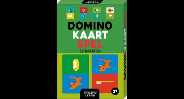 Image Books-Spelend leren-Domino Kaart spel- Green