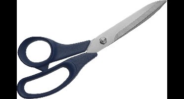 Homey's Adile Huishoudschaar - rvs/blauw nylon