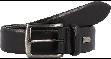 LLOYD Leren Riem Belt W90 Black Zwart