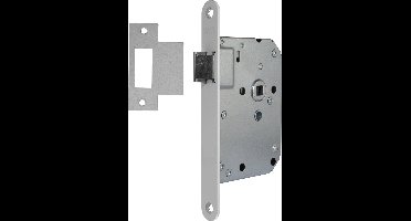 AXA Deurslot - 7155 - Dag- nachtslot - Slot voor binnendeuren - Witte voorplaat met sleutelgat