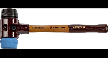 Halder soft face hamer SIMPLEX Lengte 405 mm Kop Ø 60 mm - 301206...
