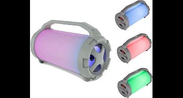Bleutooth speaker - mp3 - micro - radio - multi colour - 30 watt