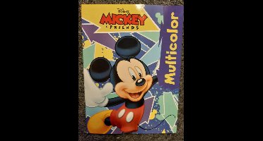 Disney Kleurboek Multicolor Mickey 210 X 297 Mm 32 Kleurplaten