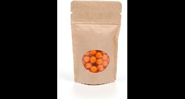 Stazakken Kraft met ovaal Venster 8x5x13cm | 28 gram (100 stuks)
