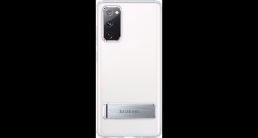 Samsung Clear Standing Hoesje - Samsung Galaxy S20FE - Transparant