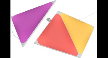 Nanoleaf Shapes Triangles Uitbreidingspakket - 3 Panelen - Slimme Verlichting - Siri, Google, Alexa