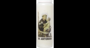 9-dagen Brander Wit St-antonius 6.8x18cmnl-met Gebed