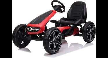 Mercedes-Benz Skelter/ Trapauto/ Go-Kart (Rood)