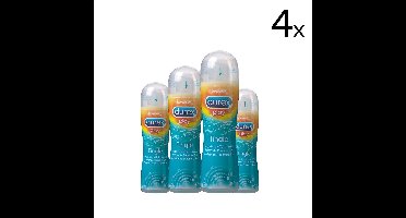 Durex Glijmiddel Play Pleasure Gel Tingle – 50ml x4