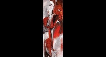 Kunstdruk Jutta Töpfer - Verletzlich 35x100cm