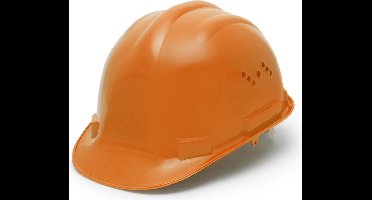 Handy - Bouwhelm - Helm Oranje - Veiligheidshelm voor Volwassenen - 52 tot 62 CM