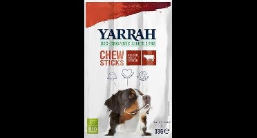 Yarrah - Hondensnack Chew Stick met Rund - 5 x 33 g - NL-BIO-01