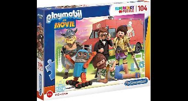 Clementoni Playmobil Legpuzzel 104 stuk(s)