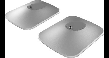 KEF P1 Desk pad tafelstandaard - Zilver (per paar)