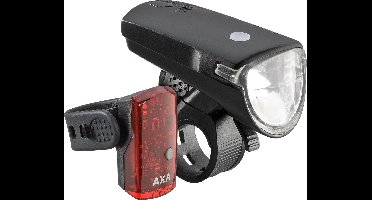 AXA Greenline 40 Lux - LED Fietslampjes Voor en Achter -  Fietsverlichting USB Oplaadbaar