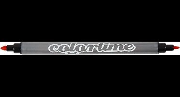 Colortime Dubbelstift, lijndikte 2,3+3,6 mm, standaardkleuren, 20 stuk