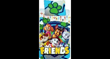 Paw Patrol Friends - Dekbedovertrek - Eenpersoons - 140 x 200 cm
