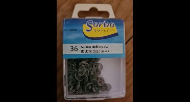 36 Aannaaidrukkers ass sorbo