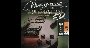 Magma GE140ED prof. snaren voor elektrische gitaar, Light, Coated voor langere levensduur