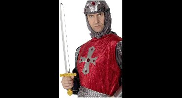 Smiffys Ridders verkleed/speelgoed zwaard - plastic - 65 cm - verkleedattribuut / carnaval