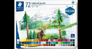 Staedtler Kleurpotloden - metalen etui 72st