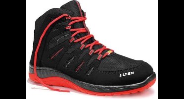 ELTEN Werkschoenen - MADDOX black-red Mid ESD S3 - Unisex