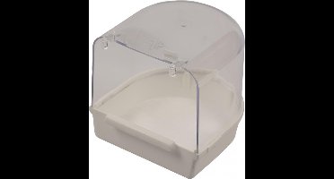 Duvo+ Badhuis groot met lip Wit 12,5x13,5x13,5cm