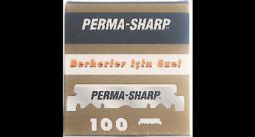 Gillette Perma-Sharp Single Edge Blades Losse Scheermesjes 100 Stuks