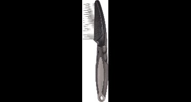 Hondenkam roterend comfort - Grijs - 21 x 2 x 5.5 cm