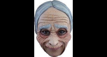 "Masker van een oude vrouw voor volwassenen Halloween - Verkleedmasker - One size"