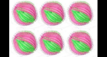Anti-Pluis Wasbal - 6 Stuks - Anti-Pluis - Wasbol - Wasballen - Pluisbal - Wasmachine Ballen - Nylon Wasmachine Ballen - Pluisballen - Wasmachine Bal