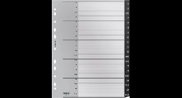 Leitz Recycle PP Tabbladen a4 Met 20  A t/mZ Tabs - 90% gerecycled plastic, 100% recyclebaar  - Transparant